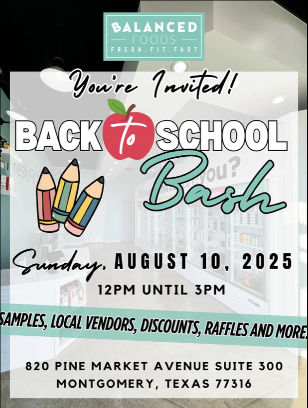 Balanced Foods Back to School Bash